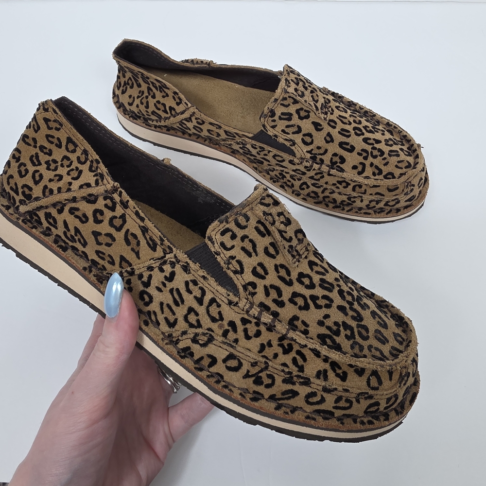 Ariat Leopard Print Cruisers 7